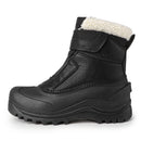 Knixmax Winterstiefel mit Klettverschluss – Warm gefüttert, wasserabweisend & rutschfest