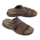 Knixmax Herren Sandalen RG027 in Braun – für Alltag & Freizeit