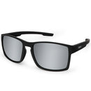 Knixmax VC028 polarisierte Sportsonnenbrille mit UV400, matt-schwarz