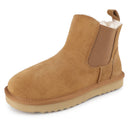 Knixmax Damen Chelsea Boots aus Wildleder mit Warmfutter | RE022