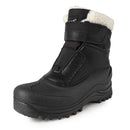 Knixmax Winterstiefel mit Klettverschluss – Warm gefüttert, wasserabweisend & rutschfest