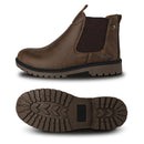 Knixmax Herren Chelsea Boots TM075 – Klassische Slip-On-Stiefeletten