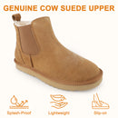 Knixmax Damen Chelsea Boots aus Wildleder mit Warmfutter | RE022