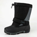 Knixmax Kinder Schneestiefel VC021 mit Klettverschluss, Größe 31–36