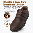 Knixmax Herren Klettschuhe extra weit mit griffiger Sohle | TM061