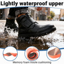 Knixmax Herren-Winterstiefel extra weit mit Klettverschluss – TM060