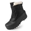 Knixmax Winterstiefel mit Klettverschluss – Warm gefüttert, wasserabweisend & rutschfest