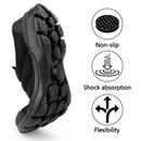 TIESTRA Clogs & Mules Summer Gardens Slip On bequeme atmungsaktive leichte Sandalen für Männer, schwarz