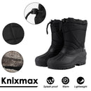 Knixmax Herren Winterstiefel AM059 – wasserdicht & warm gefüttert