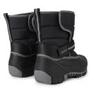 Knixmax Kinder-Winterstiefel VC033 mit Klettverschluss – Grau
