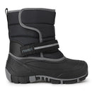 Knixmax Kinder-Winterstiefel VC033 mit Klettverschluss – Grau
