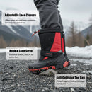 Knixmax Kinder Schneestiefel VC021 mit Klettverschluss, Größe 31–36