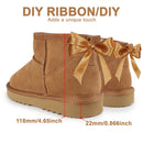 Knixmax Damen Mini-Winterboots aus Wildleder mit Memory Foam – RE021