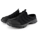 TIESTRA Clogs & Mules Summer Gardens Slip On bequeme atmungsaktive leichte Sandalen für Männer, schwarz