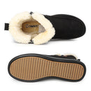 Knixmax Damen Winterstiefeletten VC030 mit Warmfutter und Reißverschluss – Schwarz