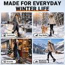 Knixmax Winterstiefel mit Klettverschluss – Warm gefüttert, wasserabweisend & rutschfest
