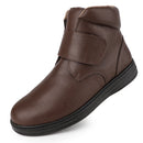Knixmax Herren-Winterstiefel extra weit mit Klettverschluss – TM060