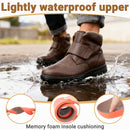Knixmax Herren-Winterstiefel extra weit mit Klettverschluss – TM060