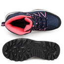 Knixmax Damen-Wanderschuhe LM030 | Schwarz & Marineblau