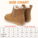 Knixmax Damen Chelsea Boots aus Wildleder mit Warmfutter | RE022