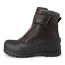 Knixmax Winterstiefel mit Klettverschluss – Warm gefüttert, wasserabweisend & rutschfest