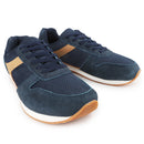 Knixmax Herren-Sneaker für breite Füße, Marineblau | AM062