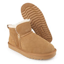 Knixmax Damen Winterstiefeletten aus Wildleder, warm gefüttert – RE023