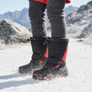 Knixmax Kinder Schneestiefel VC021 mit Klettverschluss, Größe 31–36
