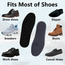 TIESTRA Lammfell Sohle Thermo Einlegesohlen Winter Warm Lammfellsohlen Thermosohlen Merino Wolle Wärmende Schuheinlagen Dicke Atmungsaktiv Weich Wollfilz Einlagen für Gummistiefel und Wintersch