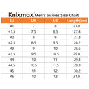 Knixmax Damen Herren Memory Schaum Einlegesohlen Komfort Schuheinlagen für Sportschuhe Freizeitschuhe Sneaker Wanderschuhe