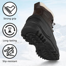 riemot Damen Schneestiefel Braun Wasserdicht Winterstiefel mit Kunstfell-Futter
