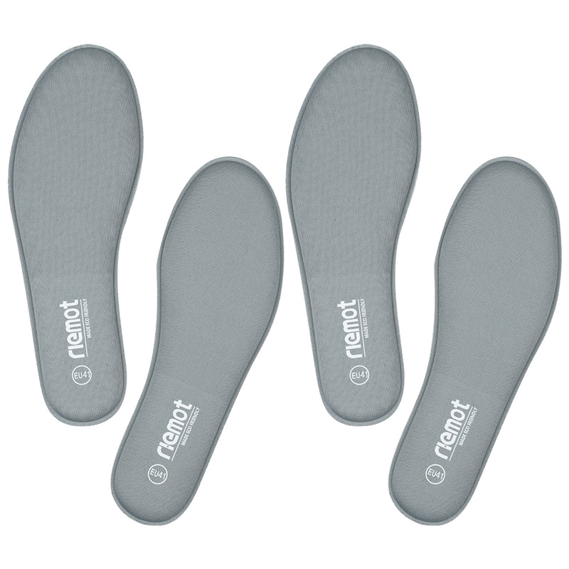 riemot Herren Damen Memory Foam Einlegesohlen Komfort Ersatzschuh Schuhe Einlage für Sportschuhe Trainer Wanderschuhe Arbeitschuhe