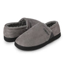 riemot Herren Hausschuhe Grau Memory Foam Pantoffeln mit rutschfester Sohle