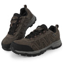 riemot Herren Wasserdichte Wanderschuhe Grau Leichte Trekkingschuhe