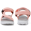 riemot Damen Verstellbare Sportsandalen Pink mit ged&auml;mpftem Fußbett