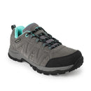 riemot Damen Wasserdichte Wanderschuhe Grau Grün Leichte Trekkingschuhe