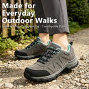 riemot Damen Wasserdichte Wanderschuhe Grau Grün Leichte Trekkingschuhe