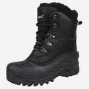 riemot Damen Schneestiefel Schwarz Wasserdicht & Rutschfest Winterstiefel