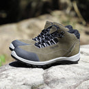 riemot Wasserdichte Herren Wanderschuhe Olivgrün Leichte Outdoor-Stiefel für Camping