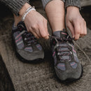 Knixmax Damen Wanderschuhe, Grau, Leichte Zustiegsschuhe, Sportschuhe