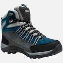 riemot Walking Boots for Women Blue Fully Waterproof High Rise Hiking Shoes - Knixmax
