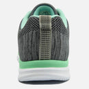 Knixmax Women's Knit Trainers, Grey Green, Lightweight, Running Gym Fitness Sports Walking Shoes - Knixmax