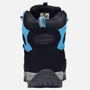 riemot Walking Boots for Men Blue Fully Waterproof High Rise Outdoor Hiking Shoes - Knixmax