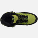 riemot Walking Boots for Men Green Fully Waterproof High Rise Outdoor Hiking Shoes - Knixmax