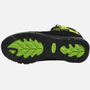 riemot Walking Boots for Men Green Fully Waterproof High Rise Outdoor Hiking Shoes - Knixmax