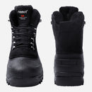 riemot Herren Winterstiefel Wasserdichte Sohle Schwarz Schneestiefel