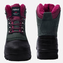 riemot Damen Winterstiefel Wasserdichte Sohle Lila Schneestiefel