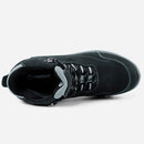 riemot Wasserdichte Damen Wanderschuhe Grau Leichte Outdoor-Stiefel fürs Camping