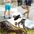 Knixmax Sports Einlegesohlen Schwarz Fußgewölbeunterstützung Volle Länge Ortheseneinsätze für Männer Frauen