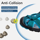 riemot Womens Closed Toe Green Sandal for Summer Beach(Upgraded Version) - Knixmax